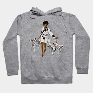 Naomi Campbell and Dalmatians Hoodie